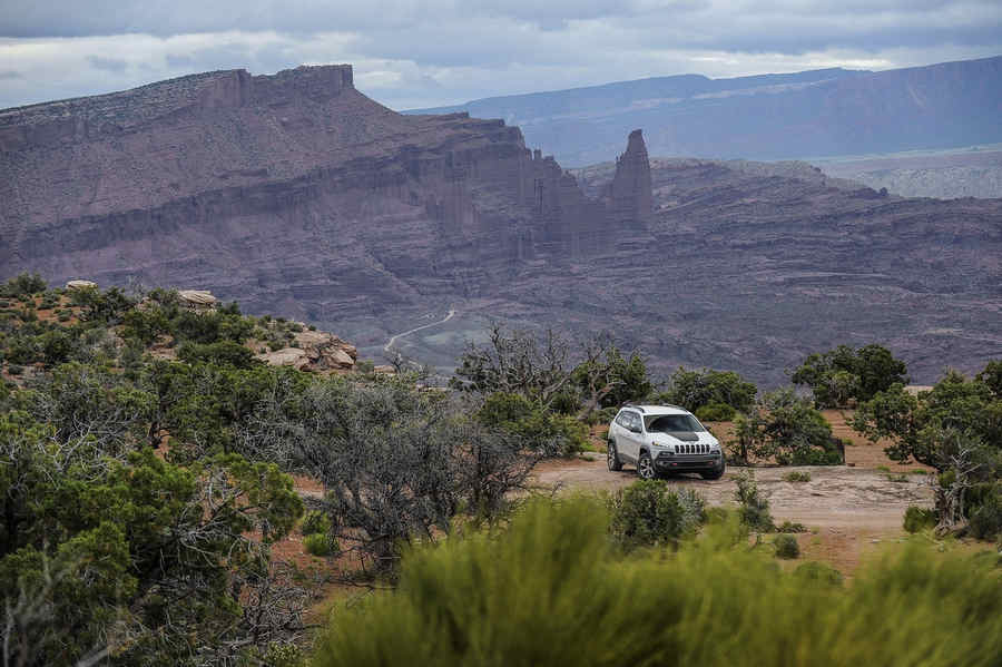 Jeep Cherokee Trailhawk June, 2015_Moab, UT