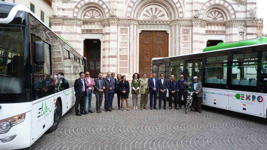 E-Life Autobus Elettrico per l'Expo