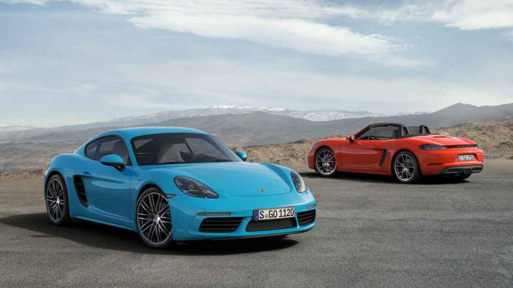 Porsche Cayman elettrica