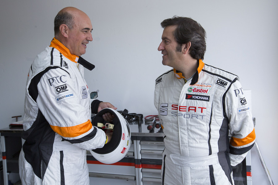 Seat Motorsport con Jaime Puig e Alejandro Mesonero