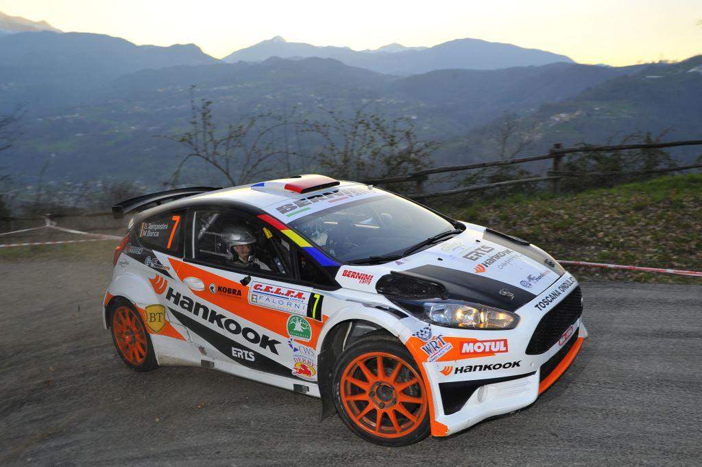 Simone Tempestini, Marc Banca (Ford Fiesta R5 R5 #7, Wrt-Winners Rally Team)