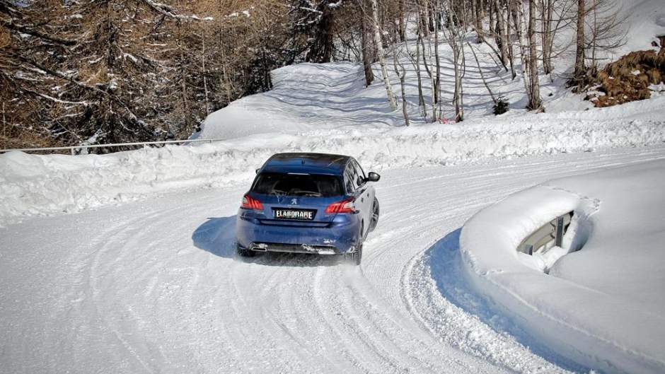 Peugeot invernale pneumatici salita