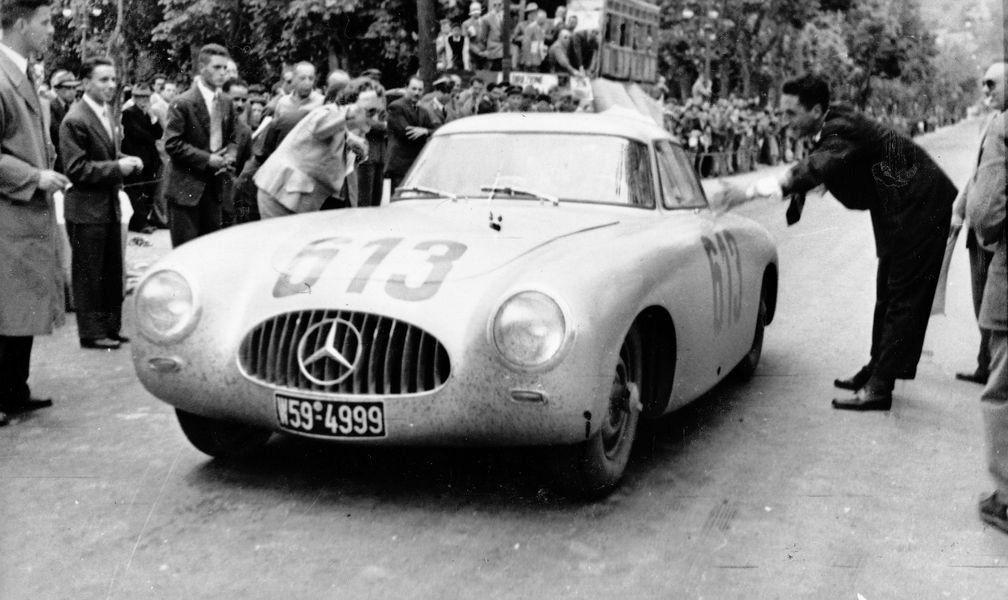 Mercedes-Benz Classic startet mit zehn Fahrzeugen in Brescia: Zeitzeugen mit Stern aus 90 Jahren Mille Miglia