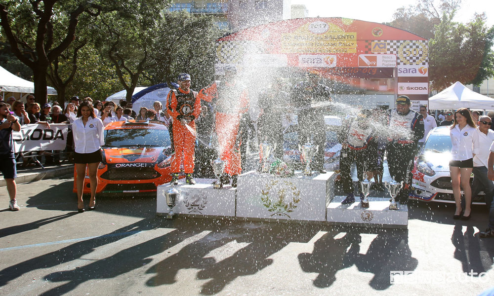 Cerimonia di arrivo 50°Rally del Salento, Piazza Mazzini, Lecce