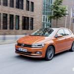 Vista di profilo Volkswagen Polo
