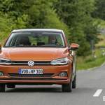 Vista anteriore Volkswagen Polo