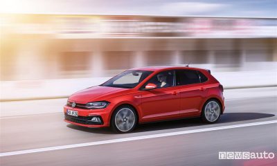 Vista laterale Volkswagen Polo GTI