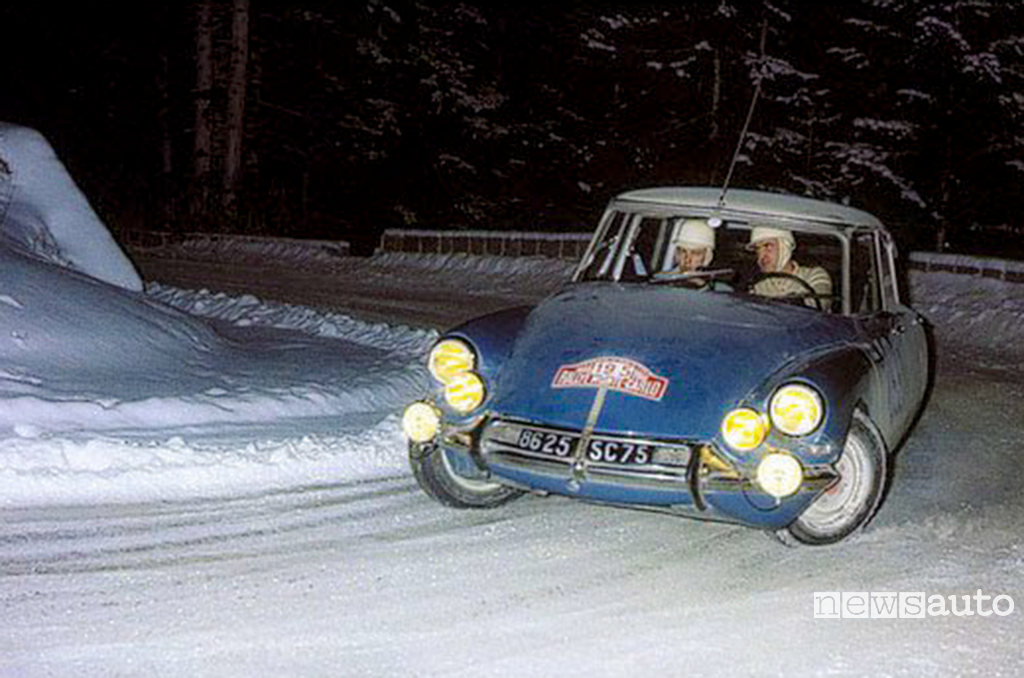 Citroen DS21 Tovoinen Rally Montecarlo 1966