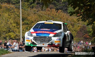 Rally Due Valli CIR 2017 Peugeot Andreucci