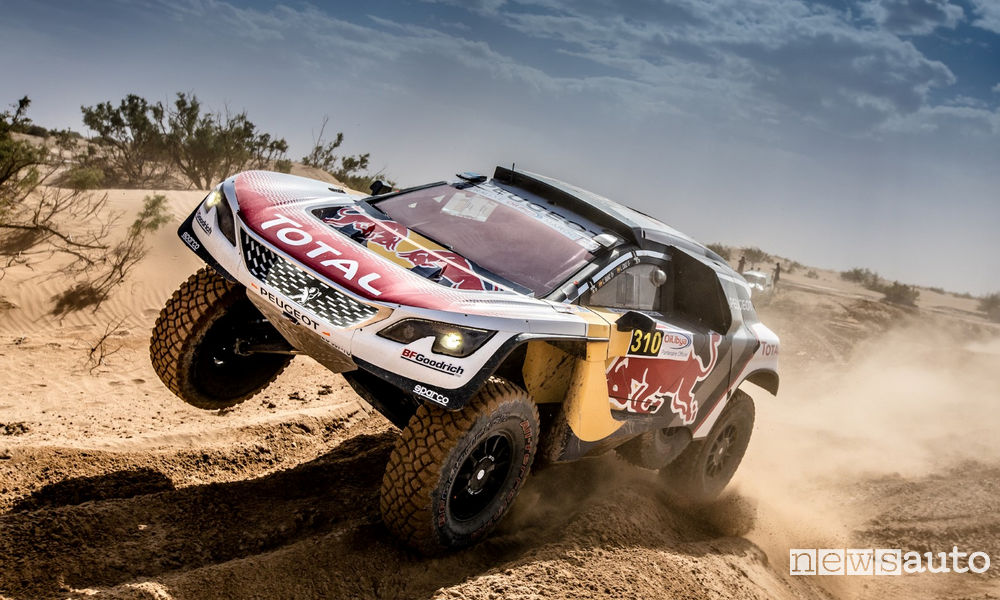 3^ tappa Rally del Marocco Peugeot 3008DKR