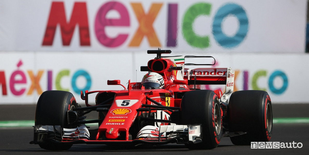 Qualifiche F1 Gp Messico Ferrari Vettel