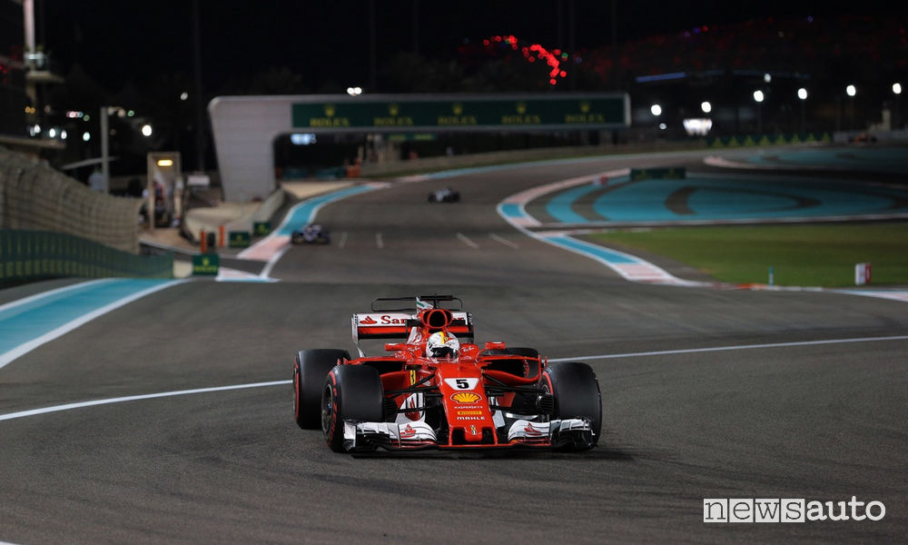 Qualifiche F1 Gp Abu Dhabi 2017 Ferrari Vettel