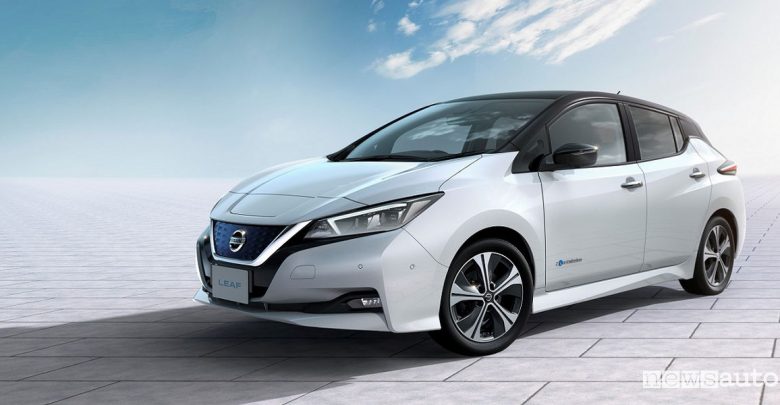 Ricarica auto elettriche Nissan Leaf 2018