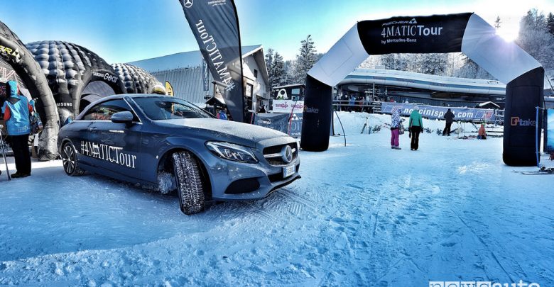 Mercedes 4Matic, calendario tour invernale 2018/19