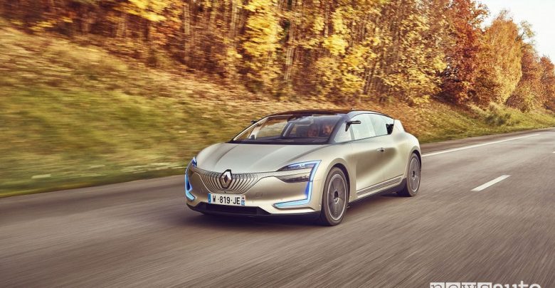 L’auto del futuro Renault Symbioz Demo car