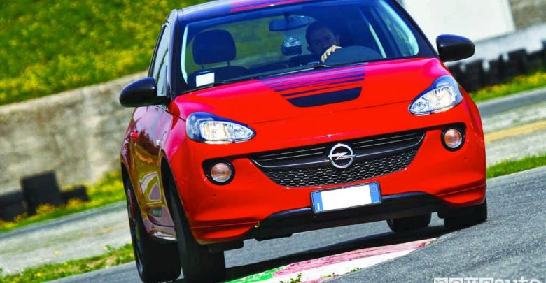 Opel Adam prova in pisra