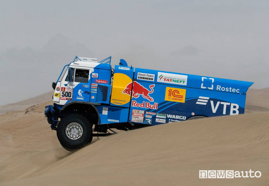 Dakar 2018 4^ tappa Kamaz