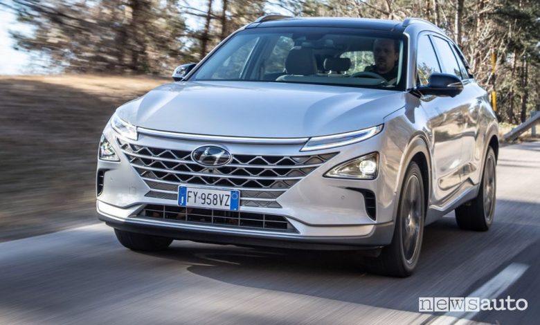 Hyundai NEXO, caratteristiche, autonomia e prezzo del SUV ad idrogeno