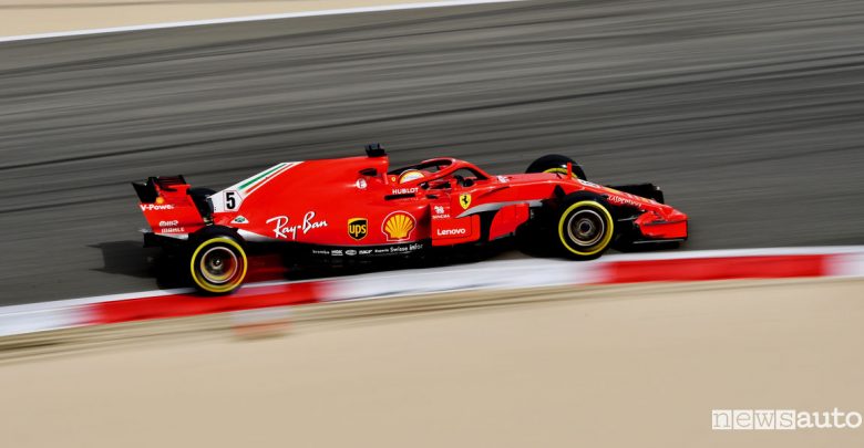 Qualifiche F1 Gp Bahrain 2018 Ferrari Vettel