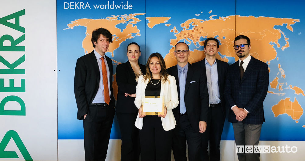 Dekra Antifrode Premio Riconoscimento