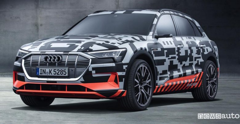 Auto elettrica Audi e-tron