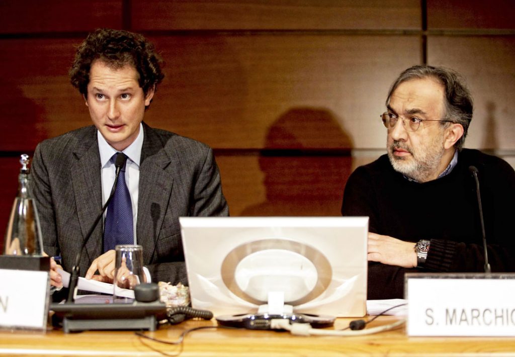 Sergio Marchionne e John Elkann