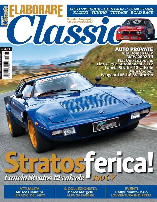 Lancia Stratos magazine ELABORARE CLASSIC