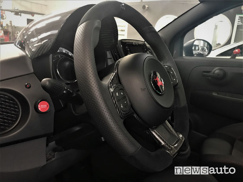 Abarth 500 elaborata Baronio Romeo Ferraris