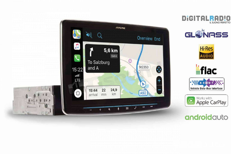 Autoradio touch screen Alpine iLX-F903D