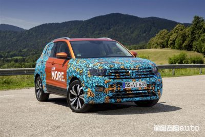 Volkswagen T Cross livrea camouflage