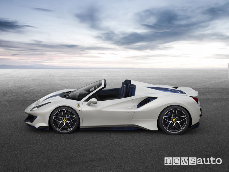 Ferrari_488 Spider Pista 2019, laterale