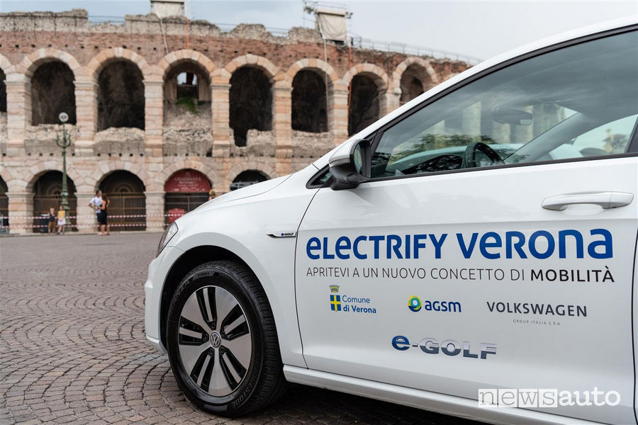 Volkswagen e-Golf Electrify Verona