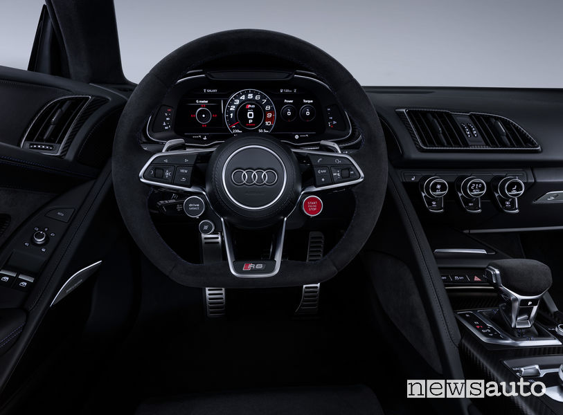 Audi_R8_2019 Coupé, plancia strumenti