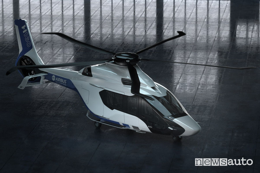 Elicottero_Airbus H160 Peugeot Design Lab