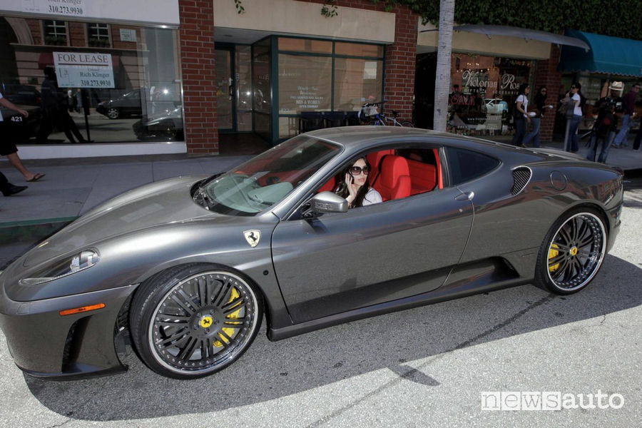 Ferrari F430 di Kim Kardasian, auto da vip