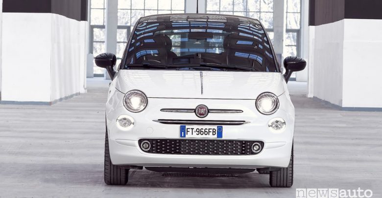 Fiat 500 120° anniversario, vista frontale