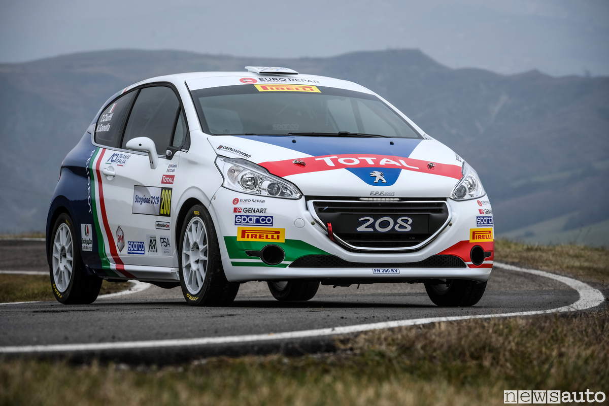 Peugeot 208 R2 rally, scheda tecnica | newsauto.it