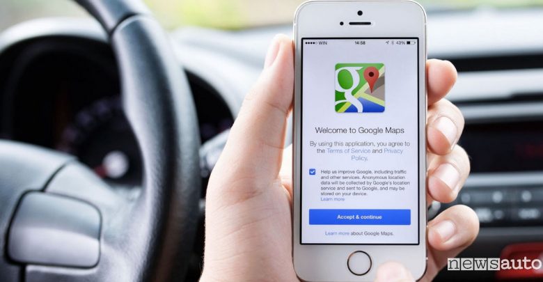 Autovelox mappa Google