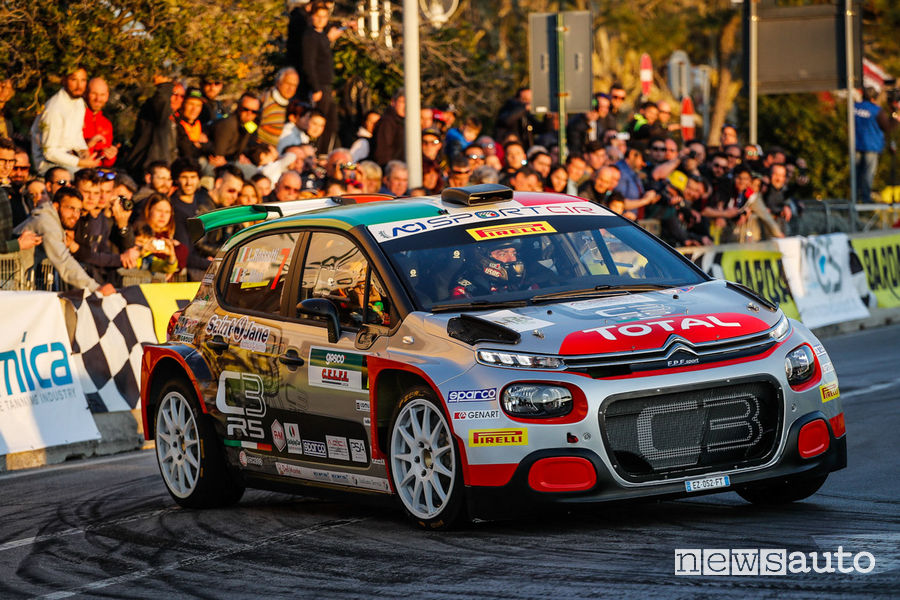 CIR 2019 Rally Ciocco, Citroën C3 R5 Rossetti/Mori