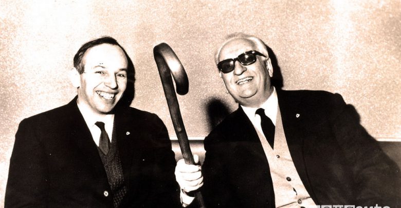 John Surtees ed Enzo Ferrari