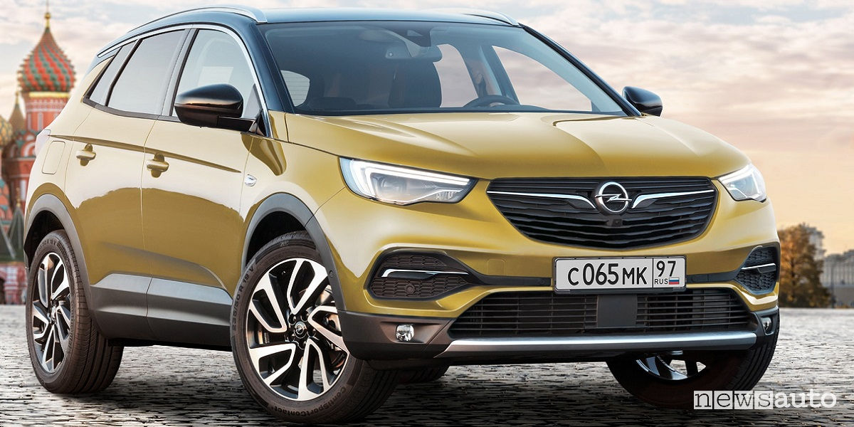 Opel Grandland-X in Russia