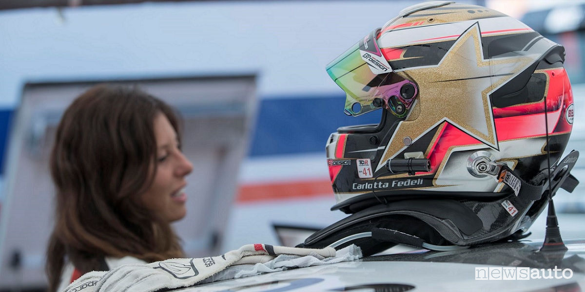 Donne al volante Carlotta Fedeli TCR Endurance