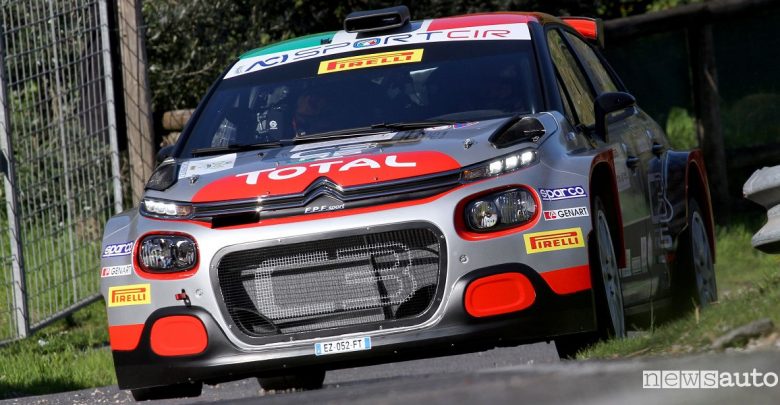 Classifica Rally il Ciocco 2019, podio Citroën