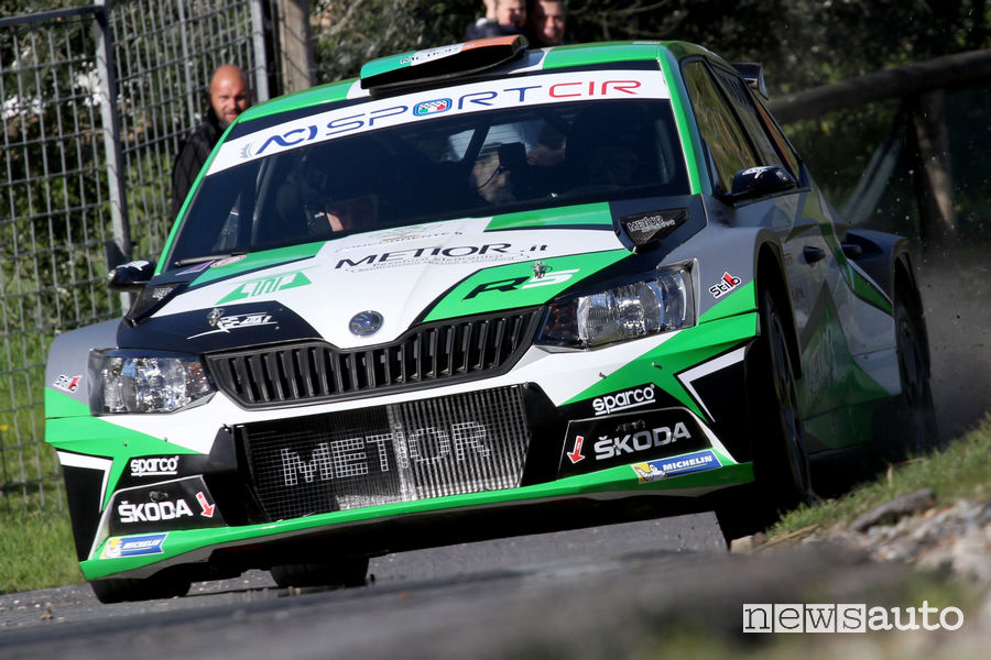 CIR Rally il Ciocco 2019 Skoda Fabia R5 Craig Breen