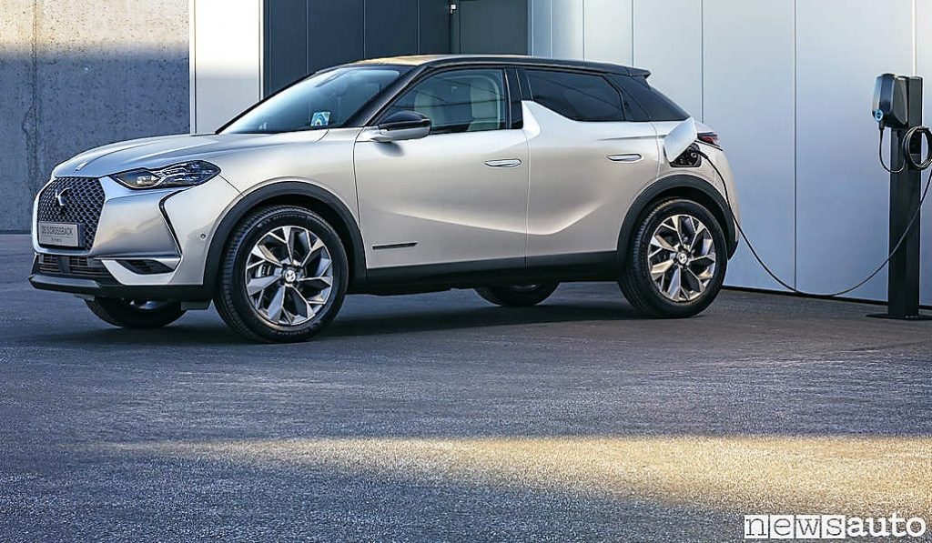 Ds 3 Crossback E-tense suv elettrico prezzo