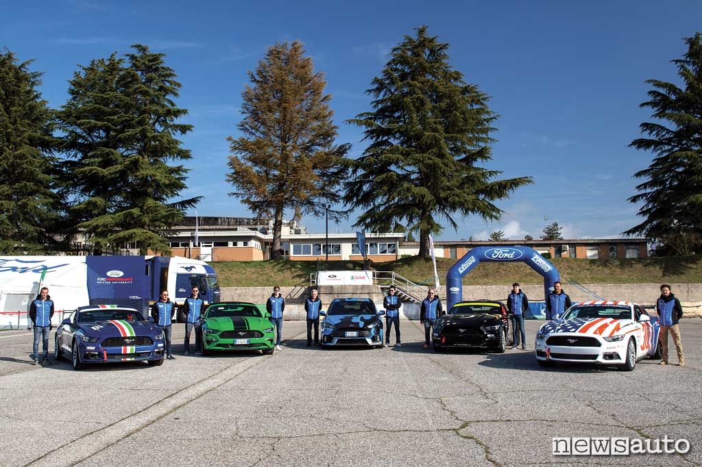 Corsi di guida sportiva Ford Performance Driving University