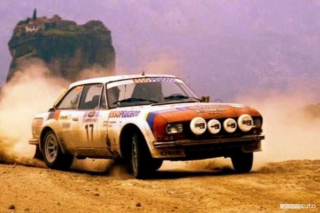 Peugeot 504 nei rally