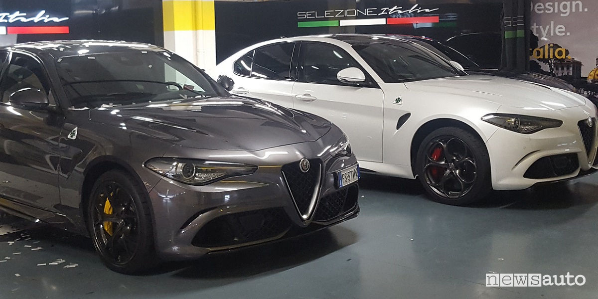 Alfa Romeo Giulia Quadrifoglio nella flotta Hertz