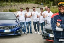 A scuola da pilota, un successo le lezioni con Peugeot e Andreucci
