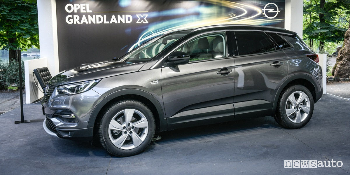 Opel Grandland X Salone dell’Auto di Torino Parco Valentino 2019
